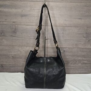 Lucky Brand Black Leather Shoulder Bag